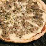 Pizza de Carn amb bolets